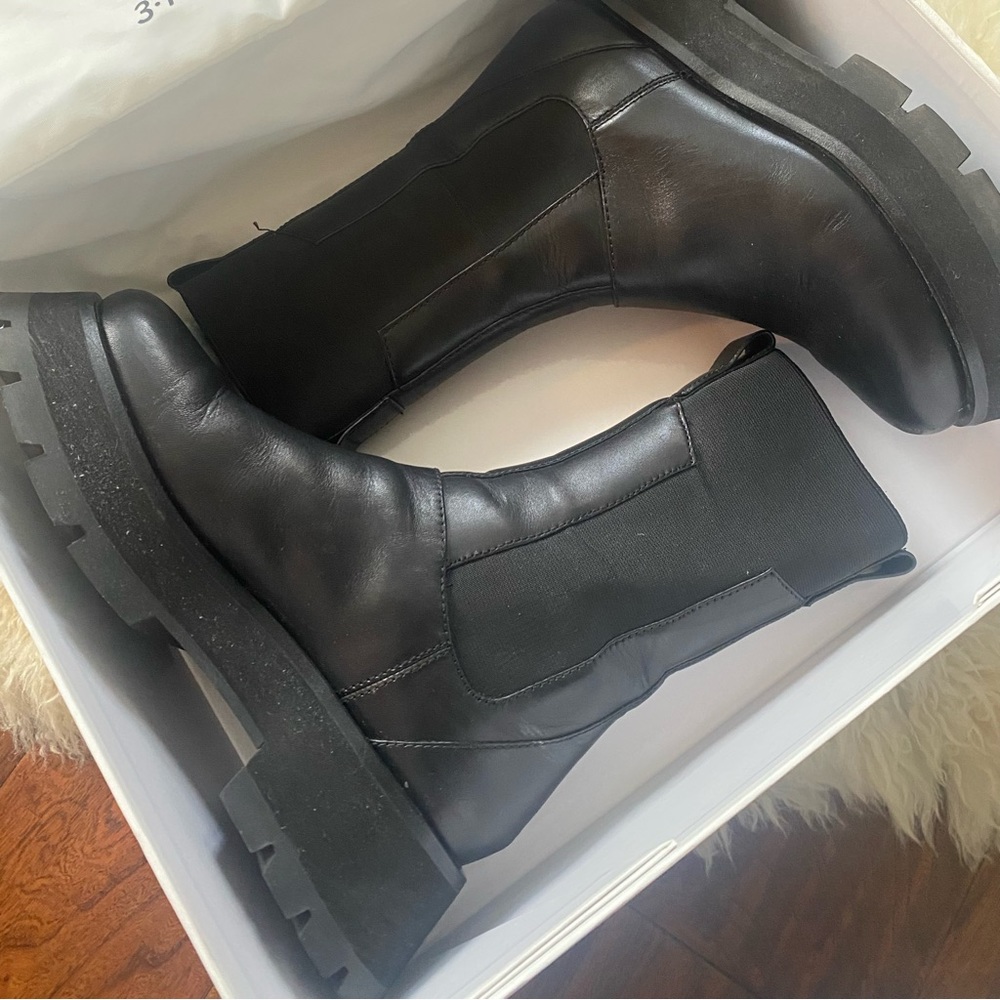 3.1 phillip lim ‘kate’ platform combat boot, size 8.5
